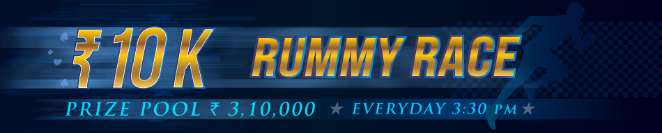 10K Rummy Race