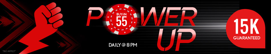 Play Adda52 Power Up Poker Tournament|Win 20K GTD|Buy in RS 55 only