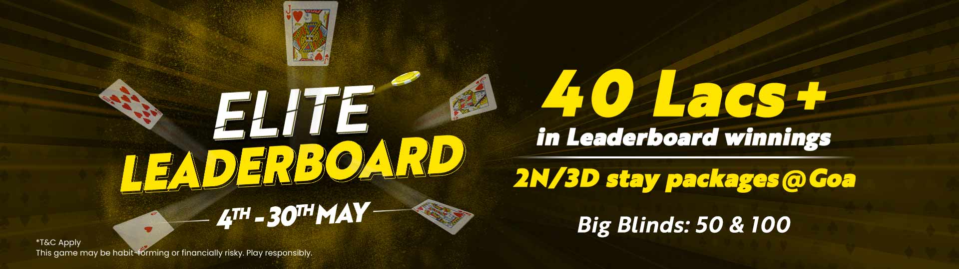 Adda52|Online|Poker|Elite Leaderboards |May