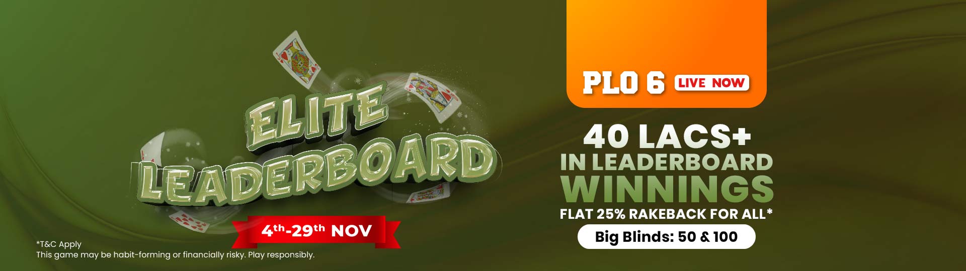 Adda52|Online|Poker|Elite Leaderboards |November