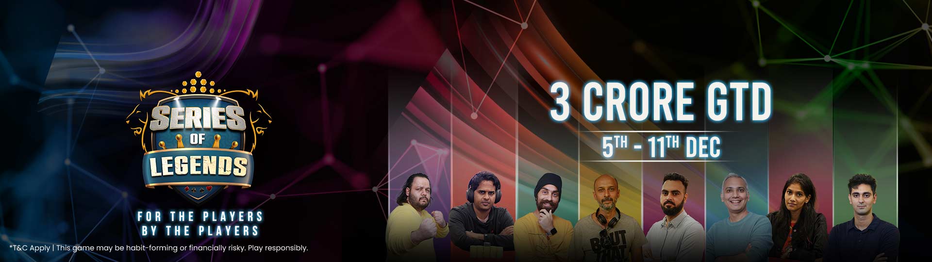 Series of Legends is back with Massive 3 Cr GTD