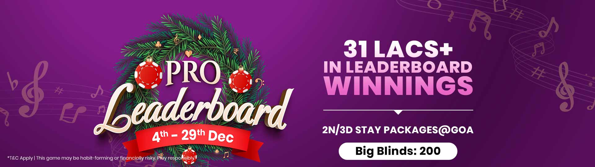 Adda52|Online|Poker|Pro Leaderboard|December
