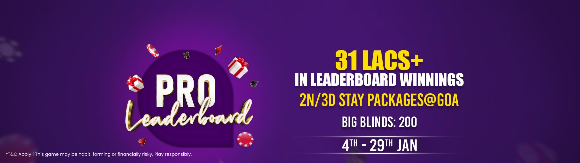 Adda52|Online|Poker|Pro Leaderboard|January