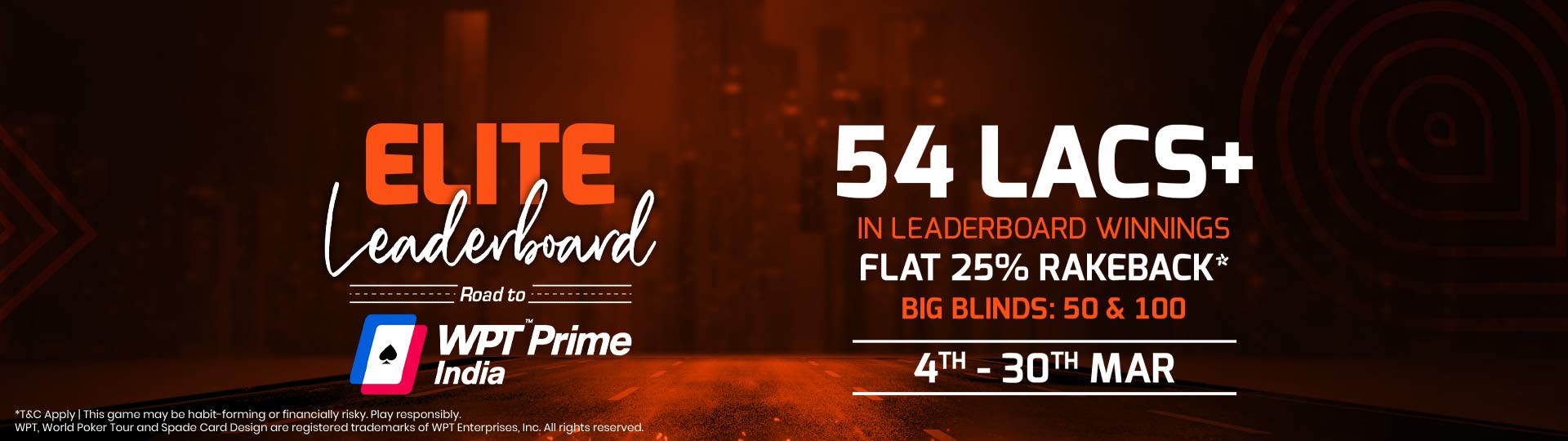 Adda52|Online|Poker|Elite Leaderboards |March