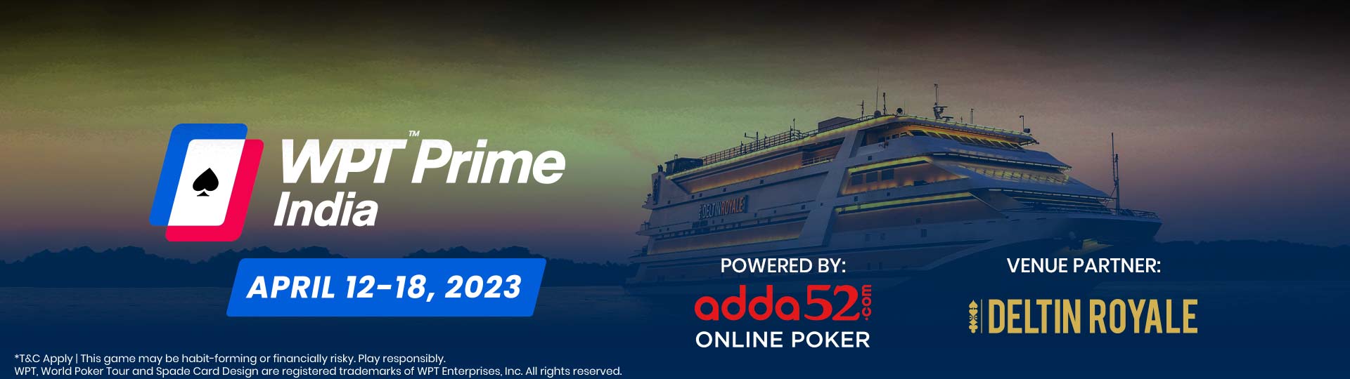 World Poker Tour (WPT) Online India - Powered By Adda52.com