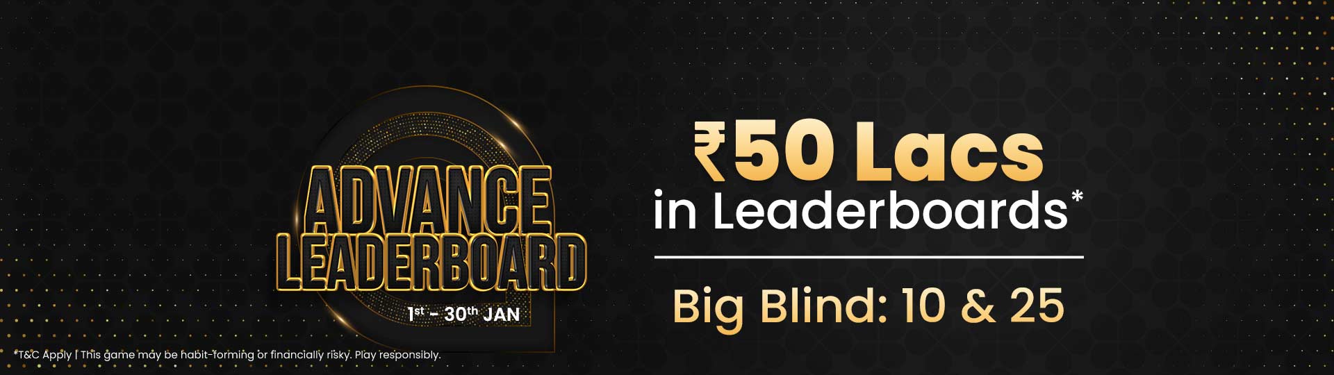 Adda52|Online|Poker|Advance Leaderboards|Jan