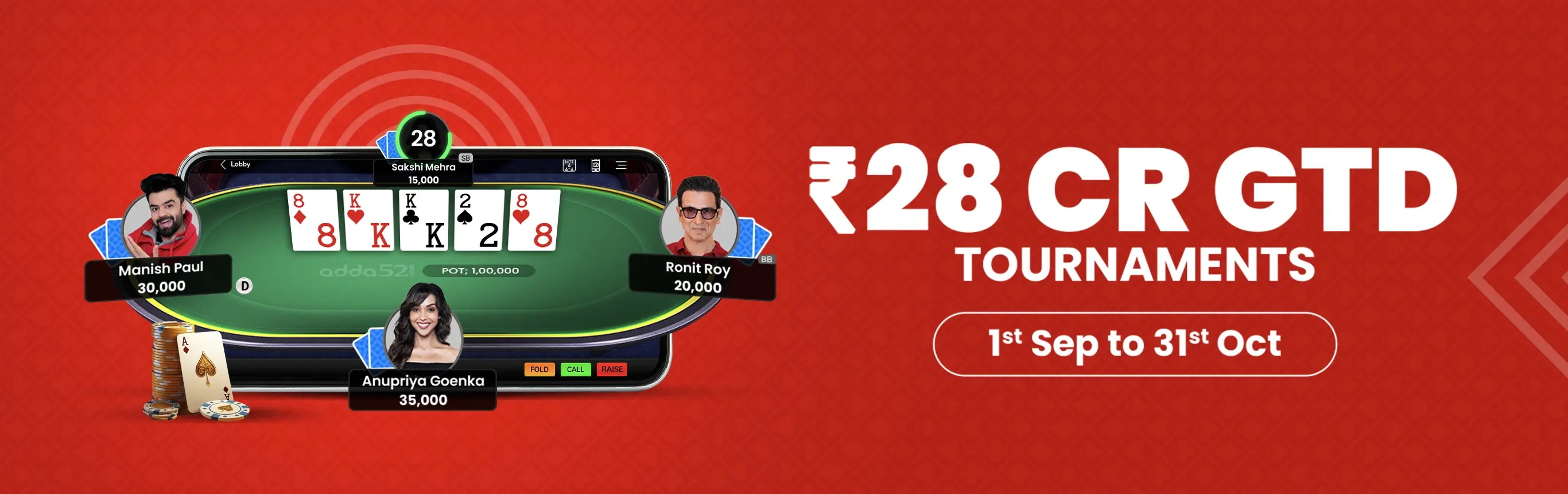 14 Crore GTD Tournament June 24