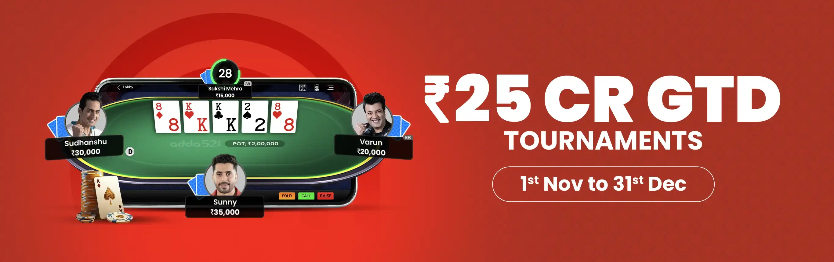 14 Crore GTD Tournament June 24