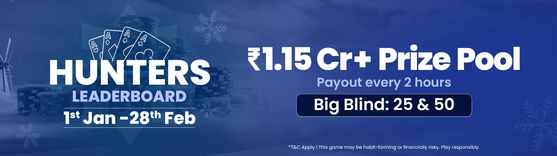 Hunters Leaderboard – Play for the ₹1.15 Cr+ prize pool!